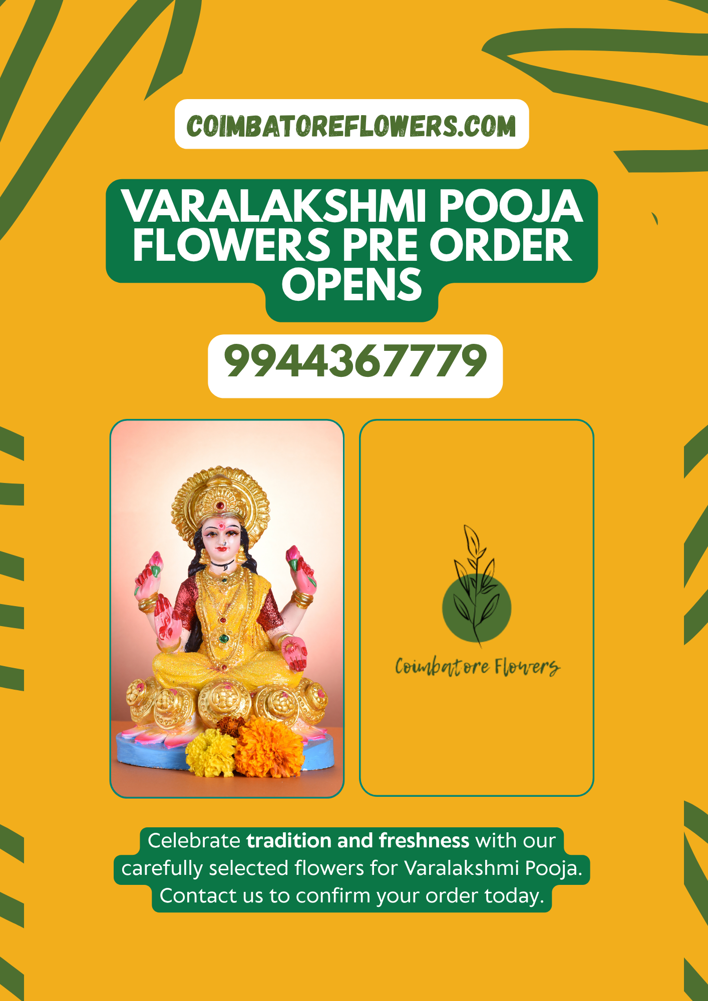 Varalakshmi Vratham 2026 flowers and pooja